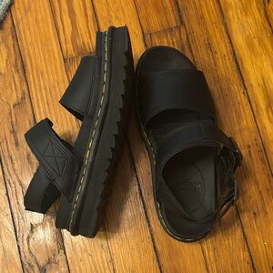 Dr. Martens Black Sandals